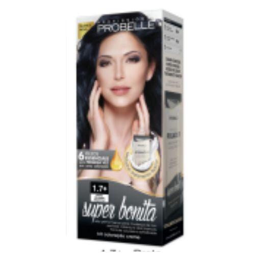 KIT COLORACAO SUPER BONITA 1.7  PRETO AZULADO ESPECIAL 50ML PROBELLE