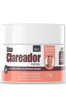 LISA CLAREADOR FACIAL 55G BIOSOFT