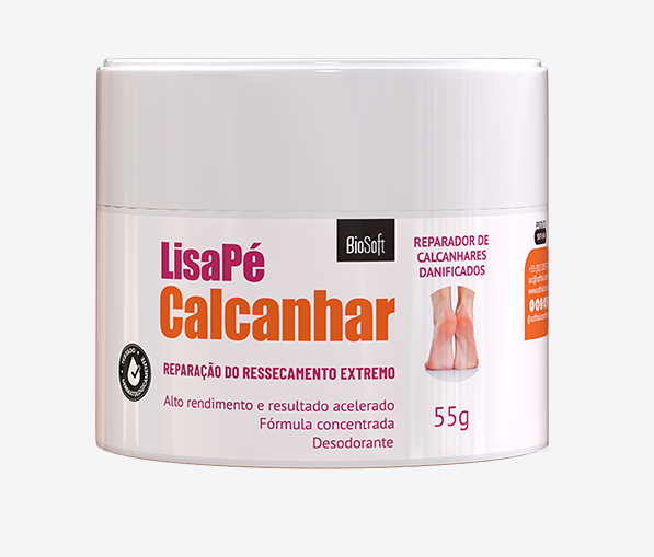 LISA REPARADOR DE CALCANHAR 55G BIOSOFT
