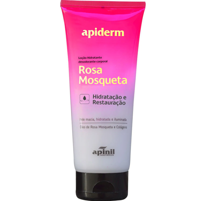 LOCAO HIDRATANTE APINIL ROSA MOSQUETA 190G