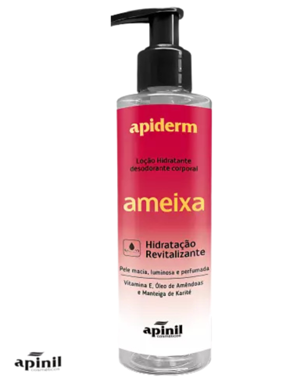 LOCAO HIDRATANTE CORPORAL AMEIXA C/ VALVULA 180ML APINIL
