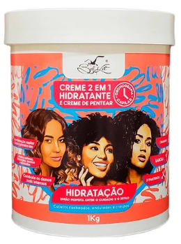 MASCARA 2 EM 1 HIDRATACAO CAPILAR CACHOS BELKIT 1KG