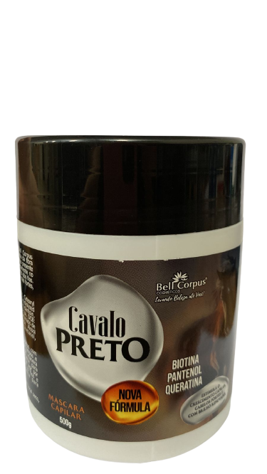 MASCARA CAPILAR CAVALO PRETO BELL CORPUS 500G