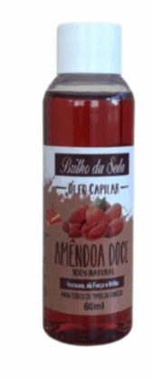 OLEO CAPILAR AMENDOA DOCE 60ML BRILHO DA SEDA