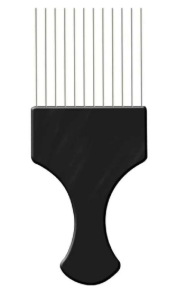 PENTE AFRO COM DENTES DE ACO SANTA CLARA