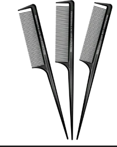 PENTE PROFISSIONAL C/ DENTE SEPARADOR DE MECHAS SANTA CLARA