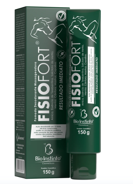POMADA MASSAGEADORA FISIOFORTE BIOINSTINTO 150 G