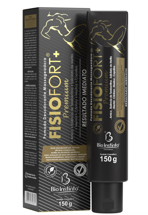 POMADA MASSAGEADORA FISIOFORTE PREMIUM BIOINSTINTO 150 G