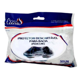 PROTETOR P/ BACIA PEDICURE 50 UNIDADES SANTA CLARA