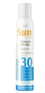 PROTETOR SOLAR AEROSSOL FPS30 SUN PRIME 370ML AEROFLEX