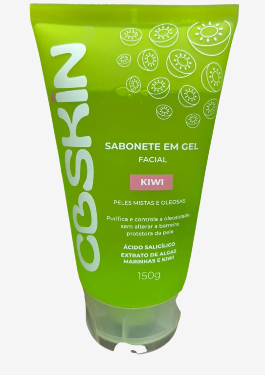 SABONETE EM GEL FACIAL KIWI PELE MISTA E OLEOSA 150G CBSKIN