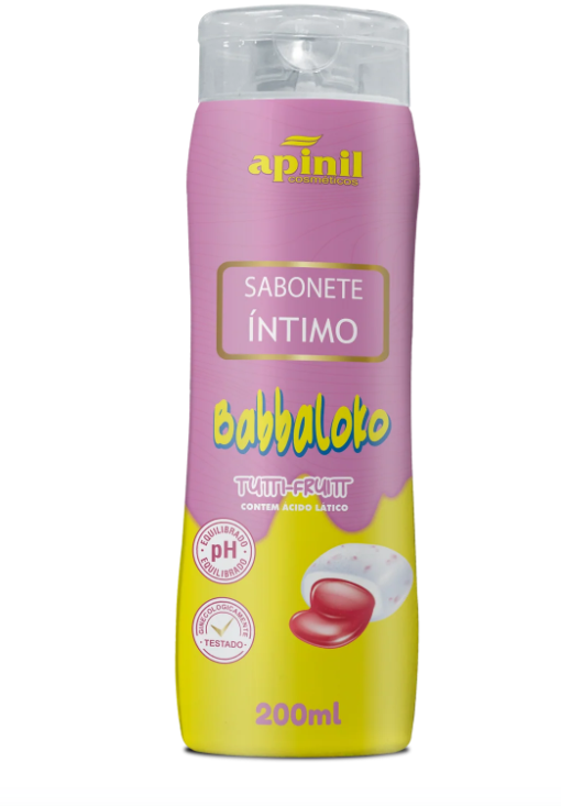 SABONETE INTIMO BABALOKO TUTTI-FRUITT APINIL 200ML