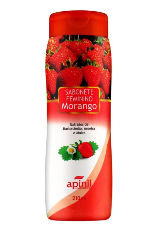 SABONETE INTIMO MORANGO APINIL 200ML