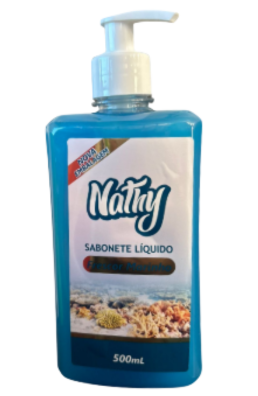 SABONETE LIQUIDO 500ML FRESCOR MARINHO NATHY