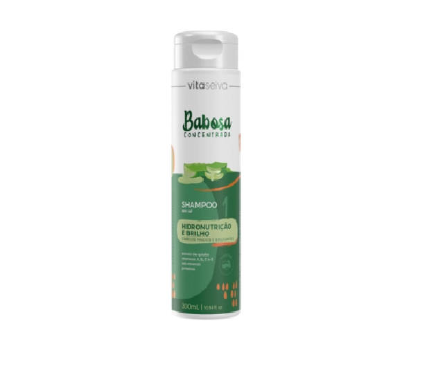 SHAMPOO BABOSA CONCENTRADA S/ SAL VITA SEIVA 300 ML