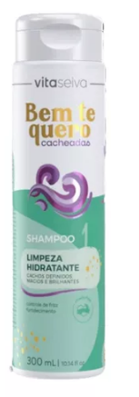 SHAMPOO BEM TE QUERO CACHEADAS 300ML VITA SEIVA