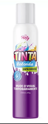 TINTA COLORIDA PARA CABELO BRANCO 150ML MY PARTY