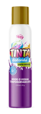 TINTA COLORIDA PARA CABELO DOURADO 150ML MY PARTY