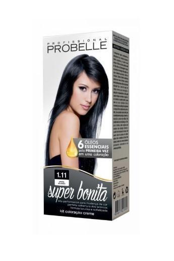 TINTA SUPER BONITA 1.11 PRETO AZULADO 50G PROBELLE