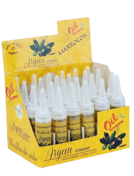 VITAWAY VITAMINA ARGAN MARROCOS 24X10ML OIL BRILHO DA SEDA