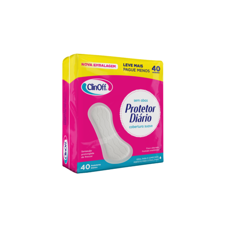 ABSORVENTE PROTETOR DIARIO C/40UN CLINOFF