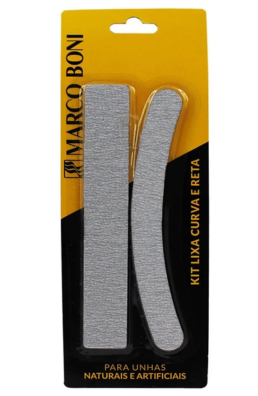 KIT LIXA CURVA E RETA MARCO BONI