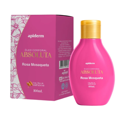 OLEO CORPORAL ABSOLUTA ROSA MOSQUETA 100ML APIDERM