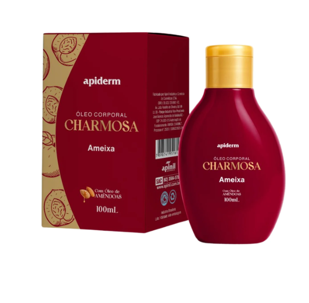 OLEO CORPORAL CHARMOSA AMEIXA 100ML APIDERM