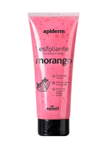 ESFOLIANTE MORANGO 190G APIDERM APINIL