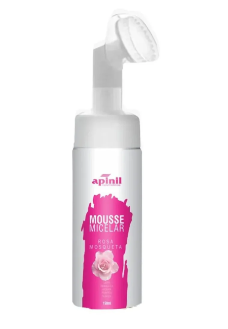 MOUSSE MICELAR ROSA MOSQUETA 150ML APINIL