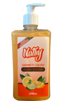 SABONETE LIQUIDO 500ML FRUTAS CITRICAS NATHY