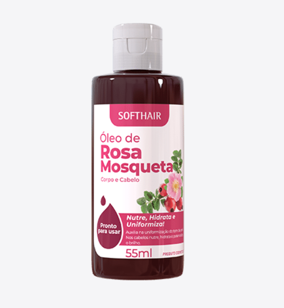 OLEO DE ROSA MOSQUETA 55ML SOFTHAIR