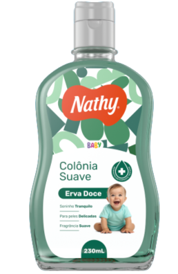 COLONIA ERVA DOCE BABY 230ML NATHY