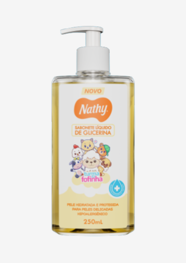 SABONETE LIQUIDO DE GLICERINA BABY 500ML NATHY