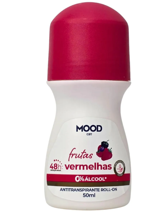 DESODORANTE ROLL ON MOOD FRUTAS VERMELHAS 50ML