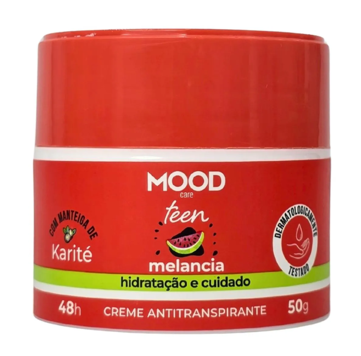 DESODORANTE  CREME MOOD TEEN MELANCIA 50G