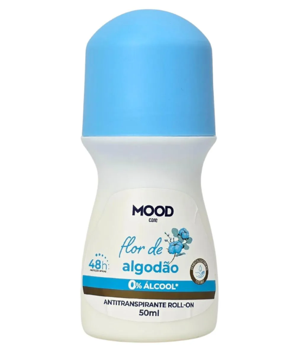DESODORANTE ROLL ON MOOD FLOR DE ALGODAO 50ML