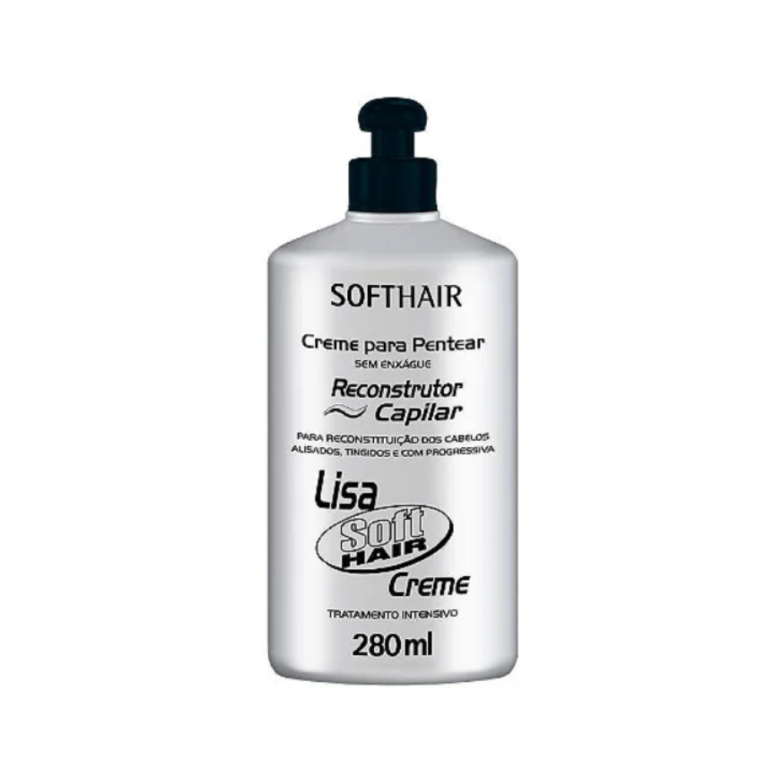 CREME DE PENTEAR RECONSTRUTOR SEM ENXAGUE SOFTHAIR 280ML