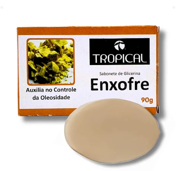 SABONETE DE GLICERINA ENXOFRE TROPICAL 90G