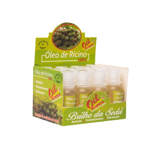 OIL OLEO DE RICINO 100% BRILHO DA SEDA