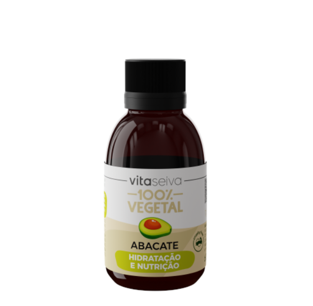 OLEO VEGETAL 100% ABACATE 60ML VITA SEIVA