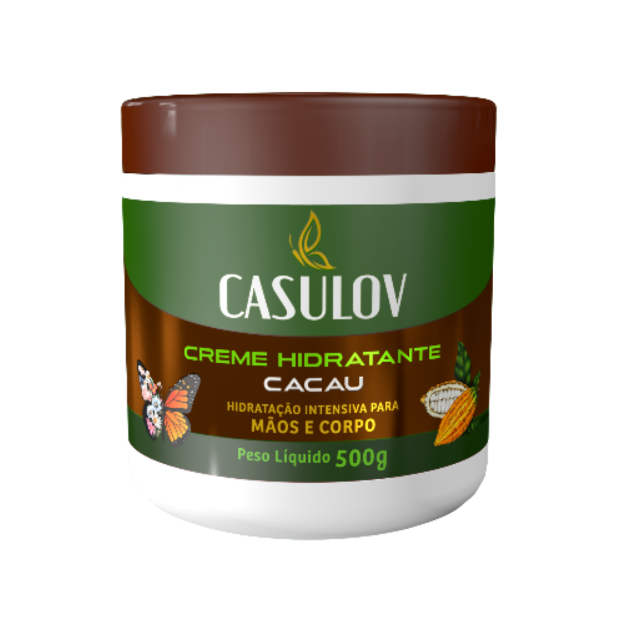 CREME HIDRATANTE CACAU 500G CASULOV