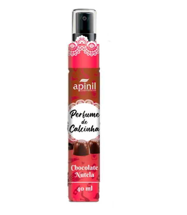 PERFUME DE CALCINHA CHOCOLATE COM NUTELA 40ML APINIL