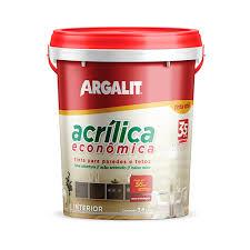 TINTA VINIL ACRILICA MARFIM GL3,6L ARGALIT