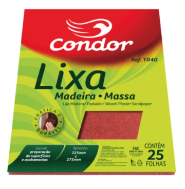 LIXA MADEIRA / MASSA GR180 REF1040 CONDOR -PC25