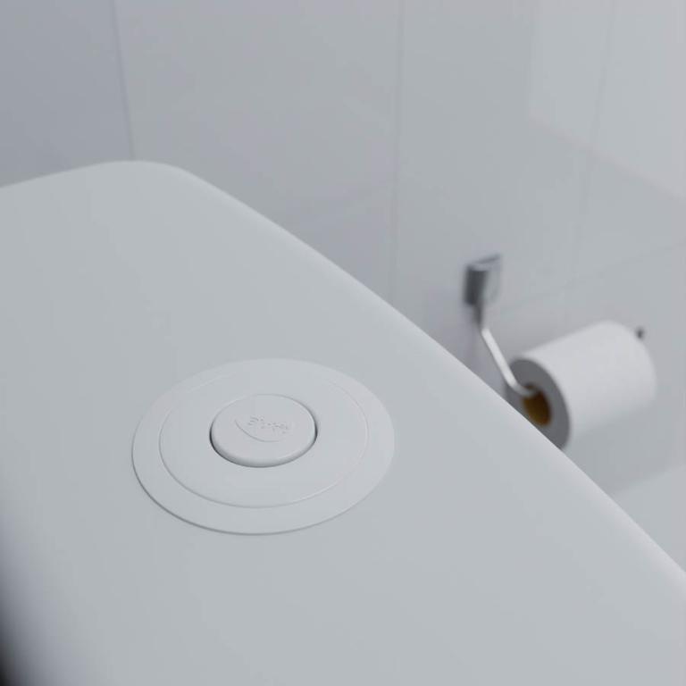 BOTAO ACIONADOR SUPERIOR ABS BRANCO P/ CX ACOPLADA SC PLAST. BLUKIT