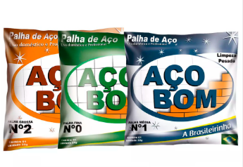 PALHA ACO SORTID 8PCX20UNX22G ACOBOM