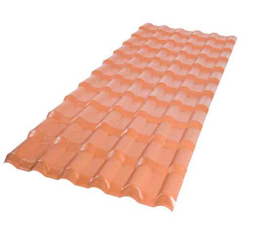 TELHA PLAN PVC 3,30 X 0,88 -06 ONDAS TERRA AFORT