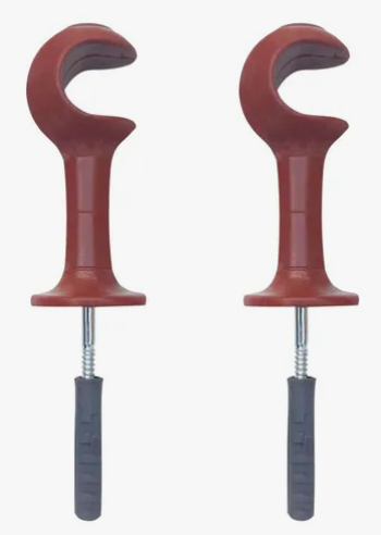 KIT VARAO 1,5MT SIMPLES 19MM MOGNO DC