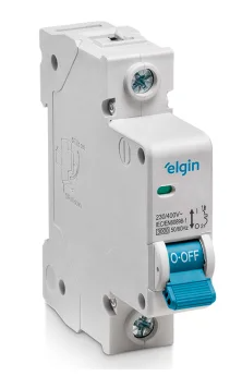 DISJUNTOR UNIPOLAR 63A BCO ELGIN